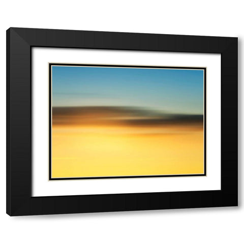 Cloud Formations Black Modern Wood Framed Art Print with Double Matting by Plank, Savanah