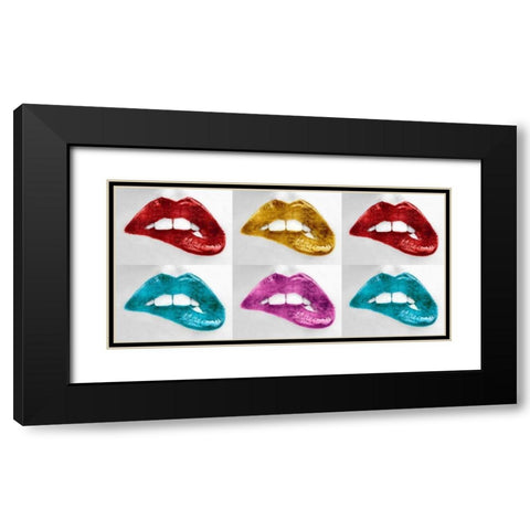 Luscious Collection Black Modern Wood Framed Art Print with Double Matting by McGuire, Sarah