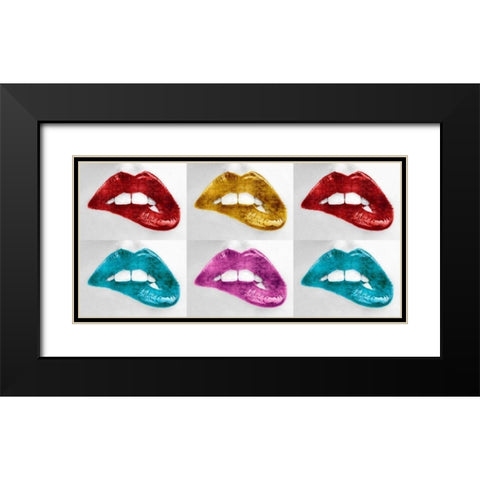 Luscious Collection Black Modern Wood Framed Art Print with Double Matting by McGuire, Sarah
