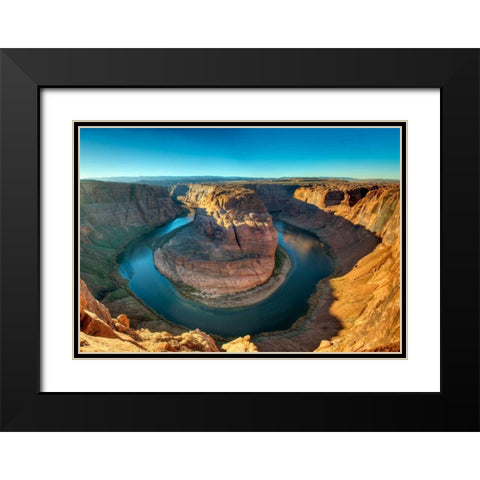 Grand Canyon Black Modern Wood Framed Art Print with Double Matting by Bennion, Scott