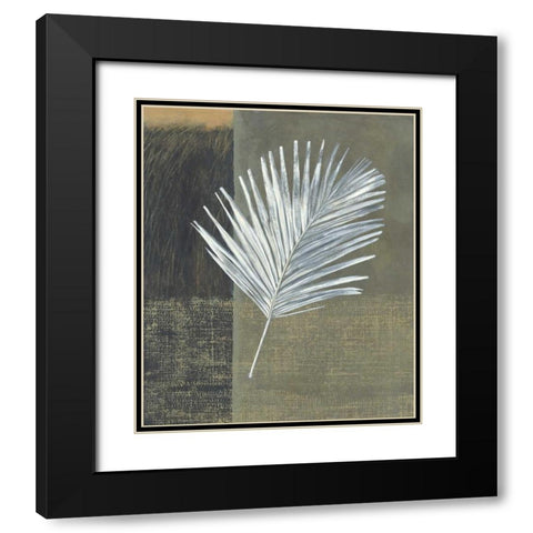 Kentia Black Modern Wood Framed Art Print with Double Matting by Peterson, Steve