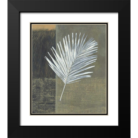 Kentia Black Modern Wood Framed Art Print with Double Matting by Peterson, Steve