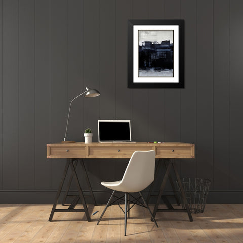 Resilient Black Modern Wood Framed Art Print with Double Matting by Hamilton, Taylor