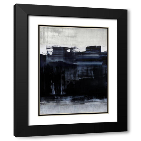 Resilient Black Modern Wood Framed Art Print with Double Matting by Hamilton, Taylor