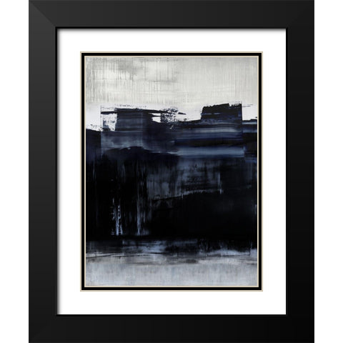 Resilient Black Modern Wood Framed Art Print with Double Matting by Hamilton, Taylor