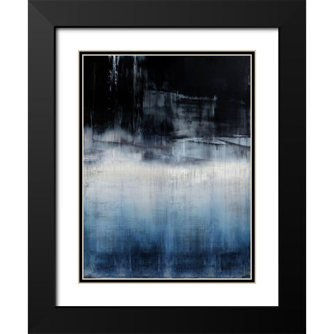 Mysterious II Black Modern Wood Framed Art Print with Double Matting by Hamilton, Taylor