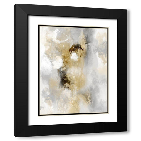 Irresistible Tan II Black Modern Wood Framed Art Print with Double Matting by Bridges, Tate