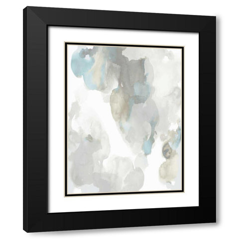 Elevate II Black Modern Wood Framed Art Print with Double Matting by Mitchell, Lauren