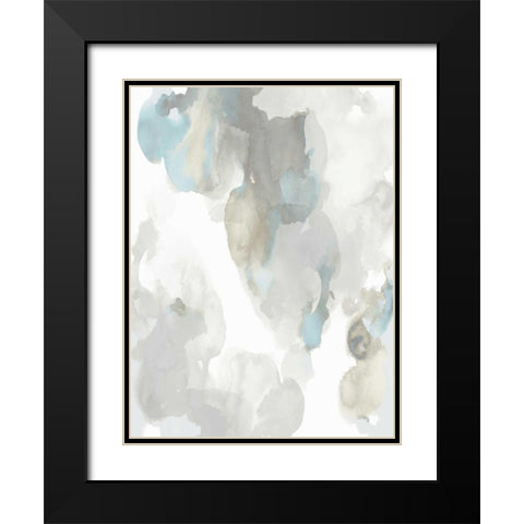 Elevate II Black Modern Wood Framed Art Print with Double Matting by Mitchell, Lauren