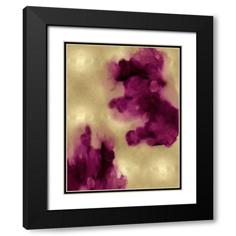 Entice I Black Modern Wood Framed Art Print with Double Matting by Mitchell, Lauren