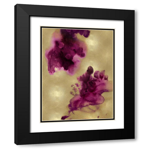 Entice II Black Modern Wood Framed Art Print with Double Matting by Mitchell, Lauren