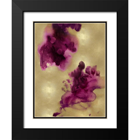 Entice II Black Modern Wood Framed Art Print with Double Matting by Mitchell, Lauren