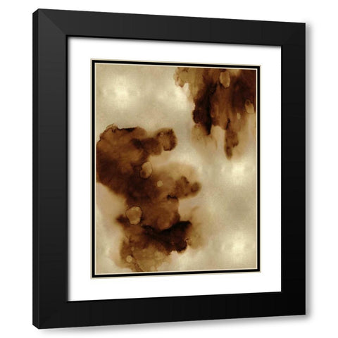 Entice in Bronze Black Modern Wood Framed Art Print with Double Matting by Mitchell, Lauren