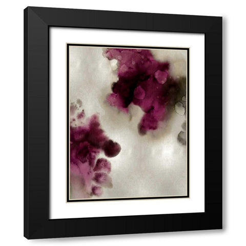 Tempting I in Silver Black Modern Wood Framed Art Print with Double Matting by Mitchell, Lauren
