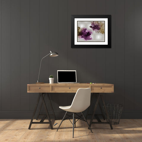 Tempting III in Silver Black Modern Wood Framed Art Print with Double Matting by Mitchell, Lauren