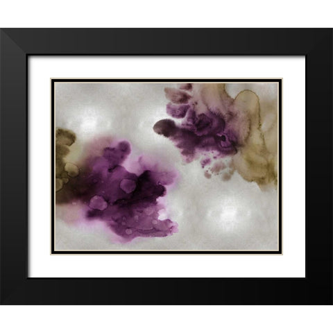Tempting III in Silver Black Modern Wood Framed Art Print with Double Matting by Mitchell, Lauren