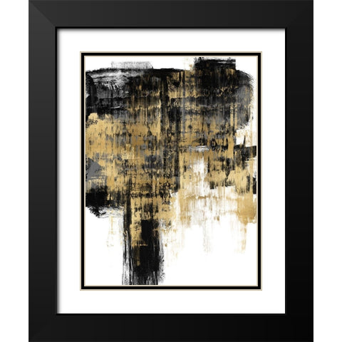 Resounding II Black Modern Wood Framed Art Print with Double Matting by Wise, Alex