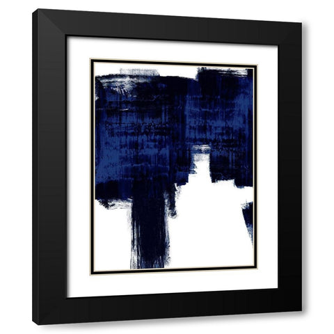 Mignight Ramblin II Black Modern Wood Framed Art Print with Double Matting by Wise, Alex
