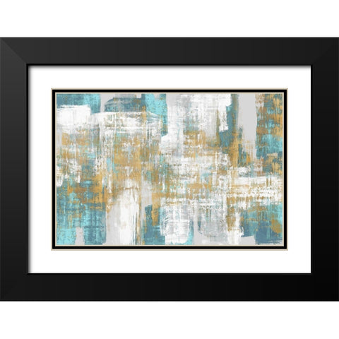 Gestures Black Modern Wood Framed Art Print with Double Matting by Wise, Alex