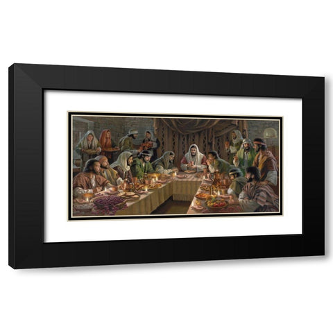 The Covenant Black Modern Wood Framed Art Print with Double Matting by Seward, James