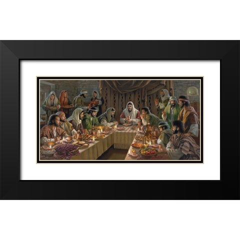 The Covenant Black Modern Wood Framed Art Print with Double Matting by Seward, James