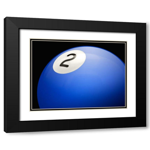 Blue 2 Black Modern Wood Framed Art Print with Double Matting by Reynolds, Richard