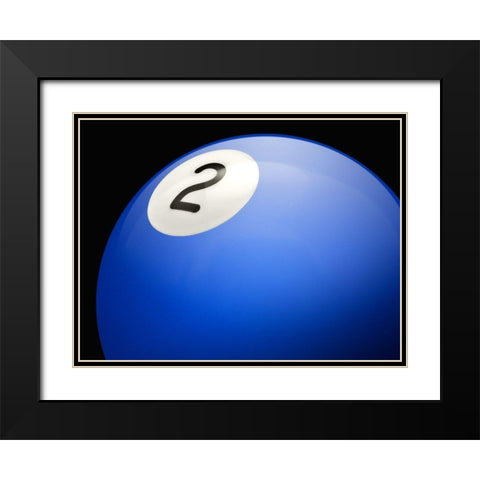 Blue 2 Black Modern Wood Framed Art Print with Double Matting by Reynolds, Richard