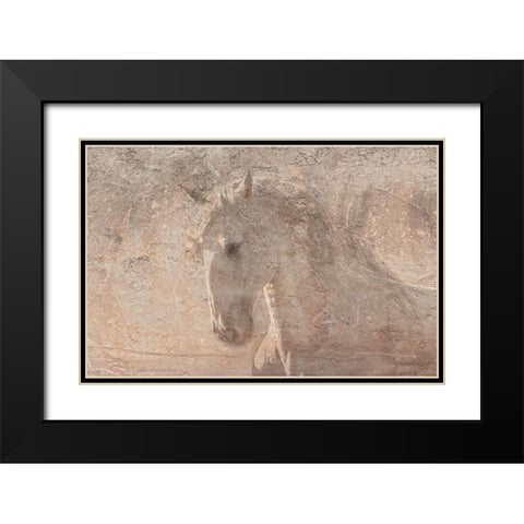 The Dancer Black Modern Wood Framed Art Print with Double Matting by Dawson, Robert