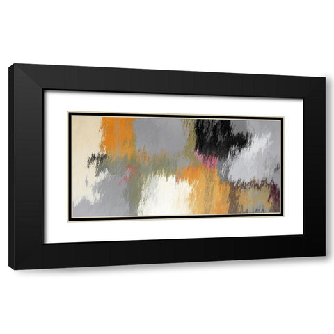 Color Blend II Black Modern Wood Framed Art Print with Double Matting by Bolokofsky, Ronald