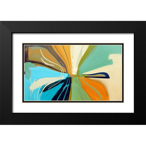 Evolving IV Black Modern Wood Framed Art Print with Double Matting by Bolokofsky, Ronald