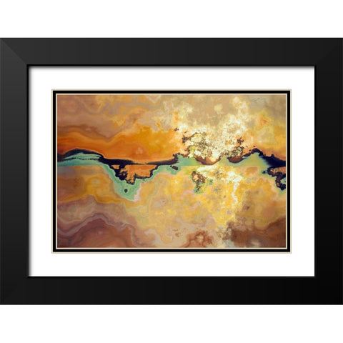 Desert Storm I Black Modern Wood Framed Art Print with Double Matting by Bolokofsky, Ronald