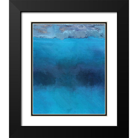 The Plains VI Black Modern Wood Framed Art Print with Double Matting by Bolokofsky, Ronald