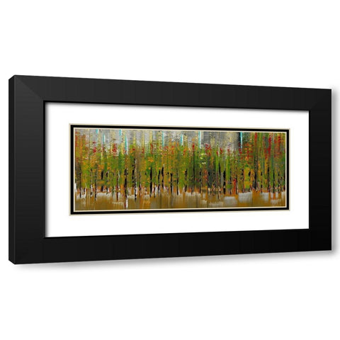Metropolitan Movement III Black Modern Wood Framed Art Print with Double Matting by Bolokofsky, Ronald