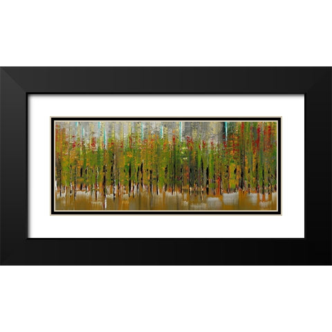 Metropolitan Movement III Black Modern Wood Framed Art Print with Double Matting by Bolokofsky, Ronald