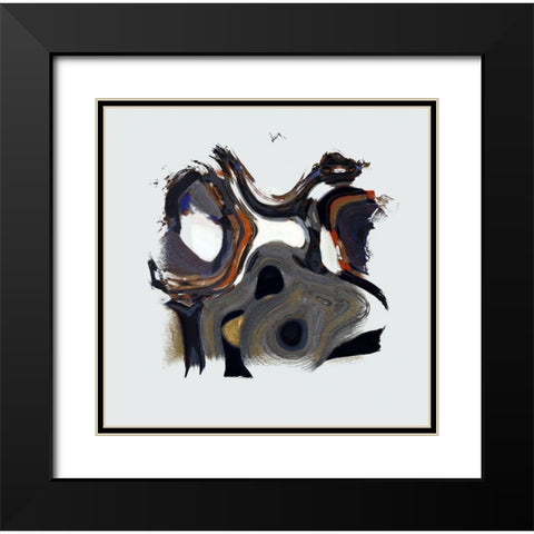 Enchanted Forest II Black Modern Wood Framed Art Print with Double Matting by Bolokofsky, Ronald