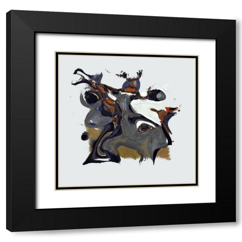 Enchanted Forest III Black Modern Wood Framed Art Print with Double Matting by Bolokofsky, Ronald