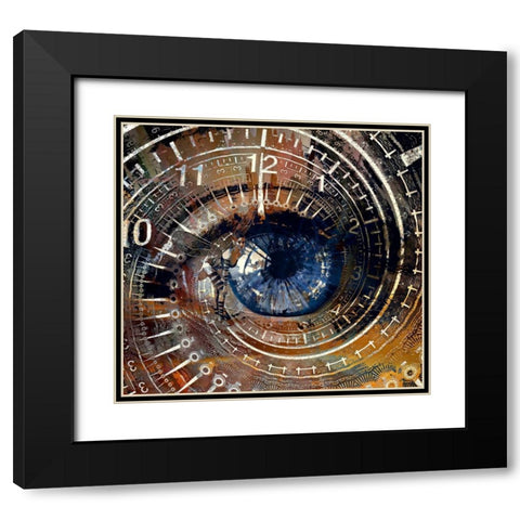 Focus In Black Modern Wood Framed Art Print with Double Matting by Bolokofsky, Ronald