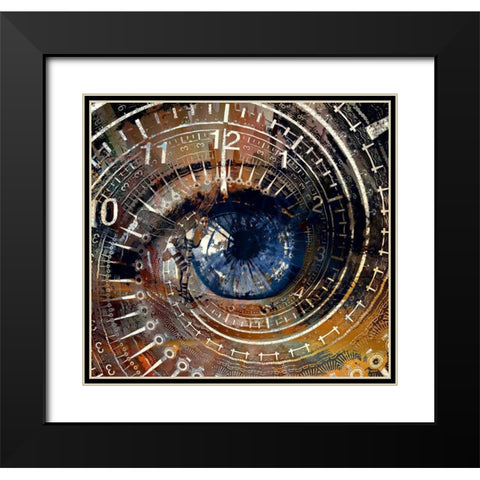 Focus In Black Modern Wood Framed Art Print with Double Matting by Bolokofsky, Ronald