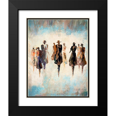 People To See Black Modern Wood Framed Art Print with Double Matting by Bolokofsky, Ronald