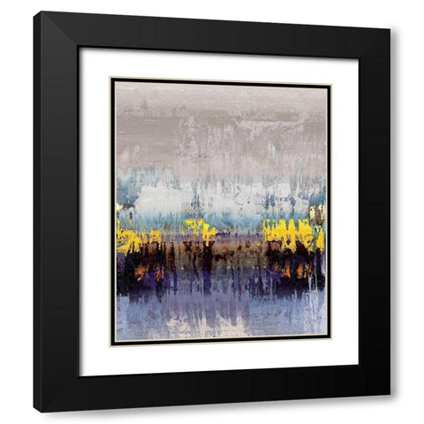 Wash Away the Blues I Black Modern Wood Framed Art Print with Double Matting by Bolokofsky, Ronald