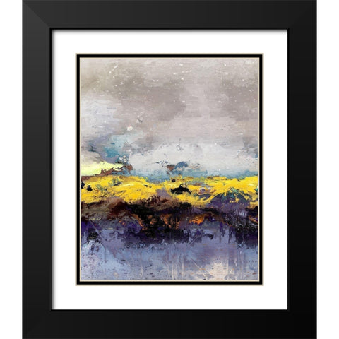 Wash Away the Blues II Black Modern Wood Framed Art Print with Double Matting by Bolokofsky, Ronald