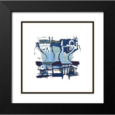 Which Way I Black Modern Wood Framed Art Print with Double Matting by Bolokofsky, Ronald