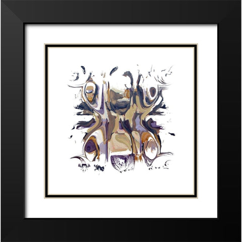 Which Way II Black Modern Wood Framed Art Print with Double Matting by Bolokofsky, Ronald