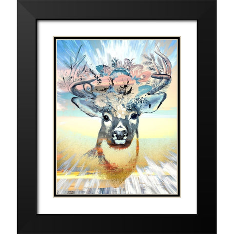 Beautiful Stagg Black Modern Wood Framed Art Print with Double Matting by Bolokofsky, Ronald