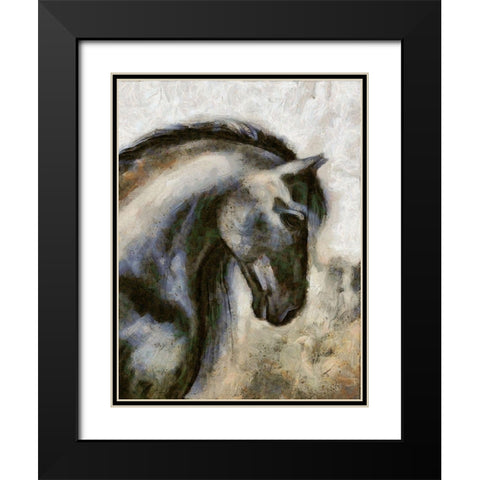 Royalty Black Modern Wood Framed Art Print with Double Matting by Bolokofsky, Ronald