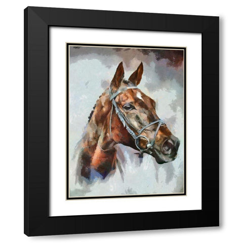 Portrait of a Champion Black Modern Wood Framed Art Print with Double Matting by Bolokofsky, Ronald