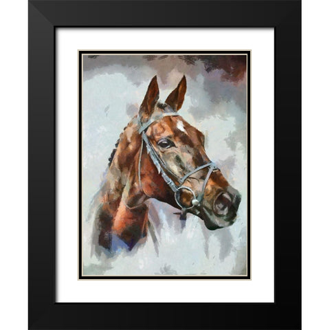 Portrait of a Champion Black Modern Wood Framed Art Print with Double Matting by Bolokofsky, Ronald