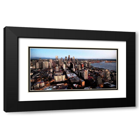From the Seattle Needle Black Modern Wood Framed Art Print with Double Matting by Bolokofsky, Ronald
