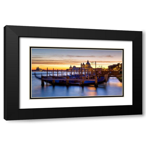 Sunset on the Basilica Black Modern Wood Framed Art Print with Double Matting by Bolokofsky, Ronald
