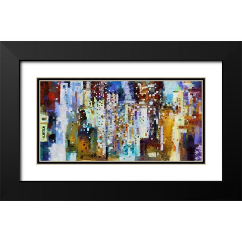 Transformations Black Modern Wood Framed Art Print with Double Matting by Bolokofsky, Ronald